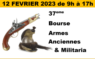 BOURSE ARMES ANCIENNES & MILITARIA 2023, maj